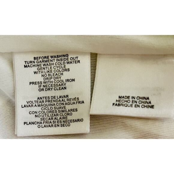 Anne Klein Sleeveless Dress White Red Poppy Floral Keyhole Back Midi Size 4 - Picture 11 of 13